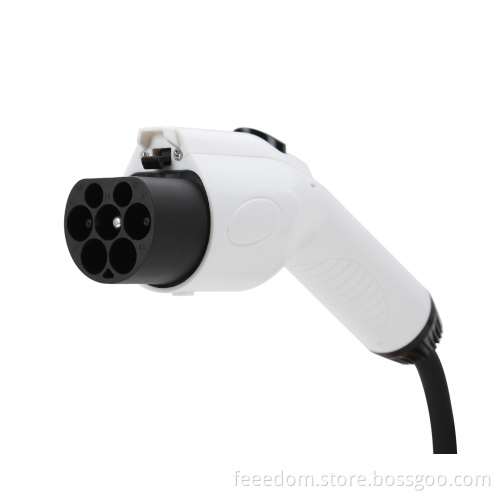 Portable EV Charger Gun GB AC Charger EV كابل تمديد شحن